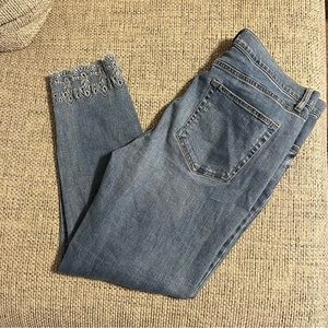 LOFT SKINNY ANKLE JEANS